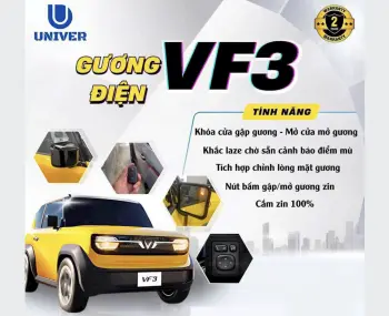 Nên lắp gương điện VF3 ở đâu uy tín chuyên nghiệp 