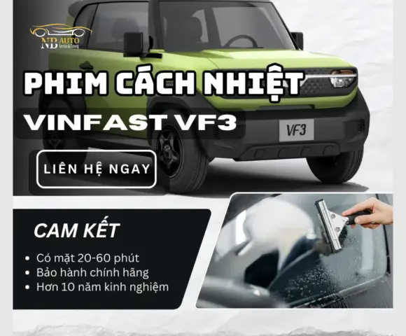 Dán Phim Cách Nhiệt VF3 Tại Biên Hòa - NBAUTO 