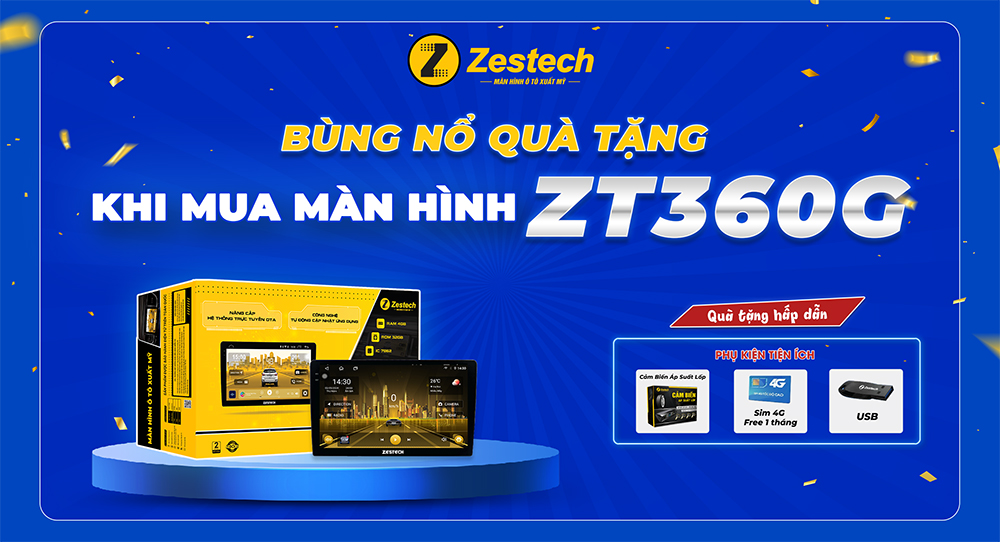 Màn hình xe hơi ZT360G