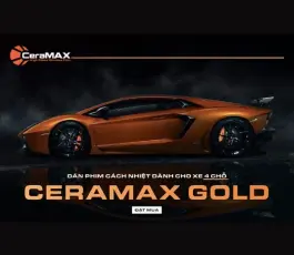 Gói CeraMAX GOLD xe 4 chỗ