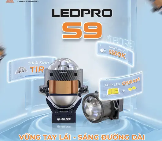 ĐÈN BI PHA LED - LASER S9 PRO